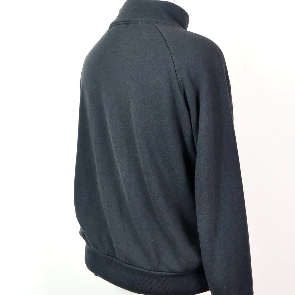 Peloton Size XL Incline Side Zip Pullover Sweatshirt Pockets Black - Picture 6 of 11
